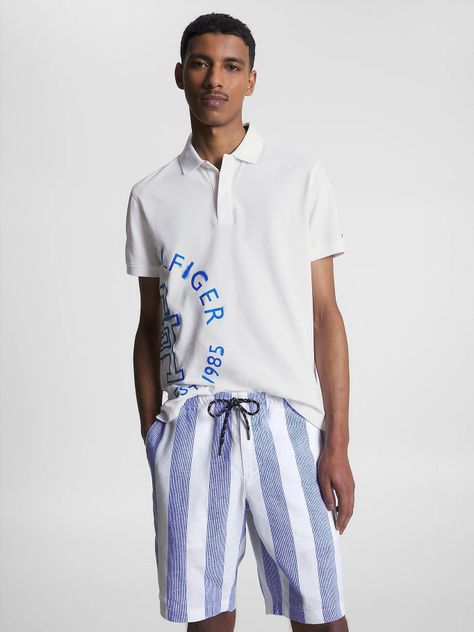 Polo Regular Fit Ink Con Logo  Blanco Tommy Hilfiger-0