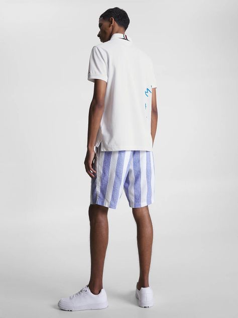 Polo Regular Fit Ink Con Logo  Blanco Tommy Hilfiger-4