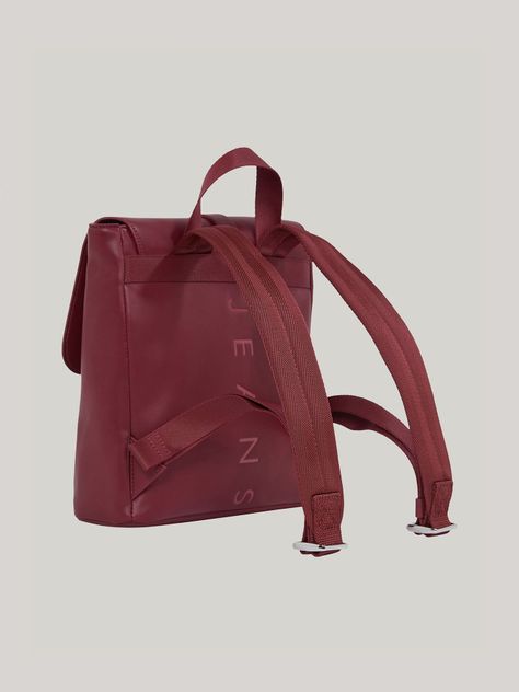 Mochila City Con Logo Metálico Rojo Tommy Hilfiger-1