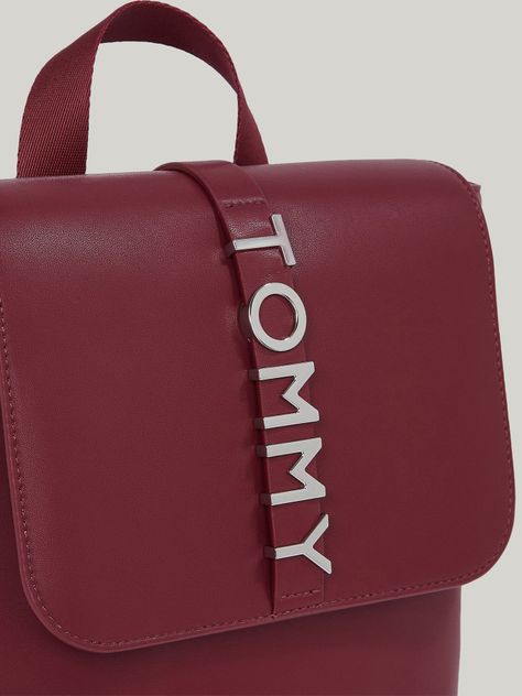 Mochila City Con Logo Metálico Rojo Tommy Hilfiger-2