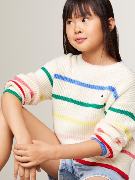Sweater A Rayas Multicolores Multicolor Tommy Hilfiger-3