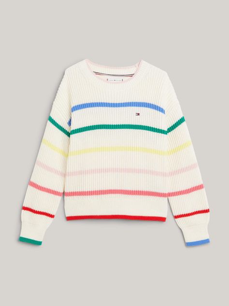 Sweater A Rayas Multicolores Multicolor Tommy Hilfiger-4