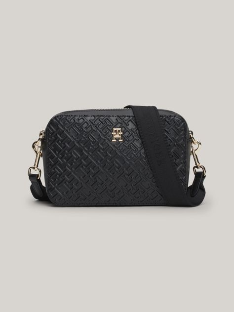 Bandolera Distinc Monograma Negro Tommy Hilfiger-0
