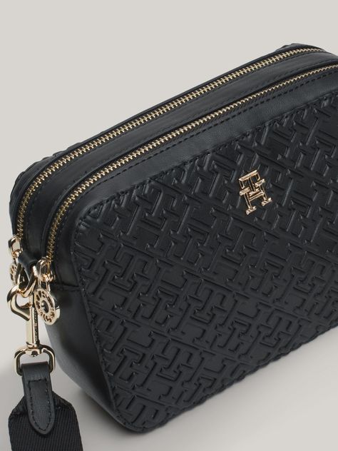 Bandolera Distinc Monograma Negro Tommy Hilfiger-2