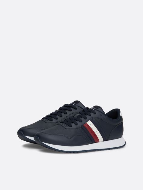 Zapatillas Runner Con Logo Azul Tommy Hilfiger-0
