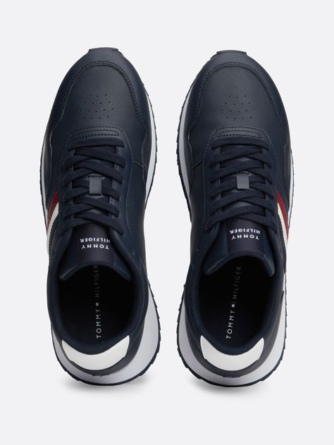 Zapatillas Runner Con Logo Azul Tommy Hilfiger-2