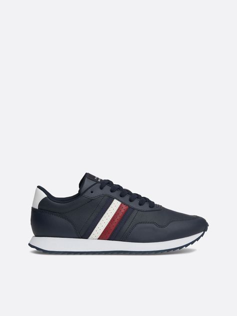 Zapatillas Runner Con Logo Azul Tommy Hilfiger-4
