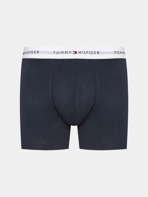 Pack De 3 Bóxers Essential Solid Azul Tommy Hilfiger-5