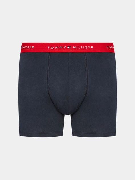 Pack De 3 Bóxers Essential Solid Azul Tommy Hilfiger-6