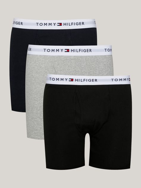Pack De 3 Boxer Con Logo Multicolor Tommy Hilfiger-0