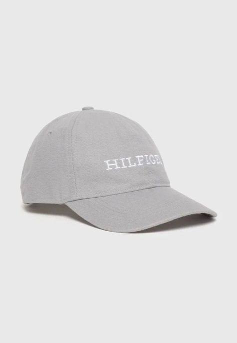 Jockey De Seis Paneles Y Logo Gris Tommy Hilfiger-0