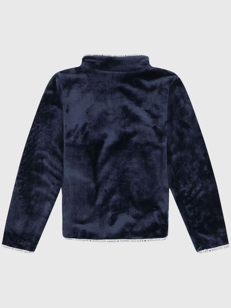 Polerón Ultra Soft Con Cierre Azul Tommy Hilfiger-1