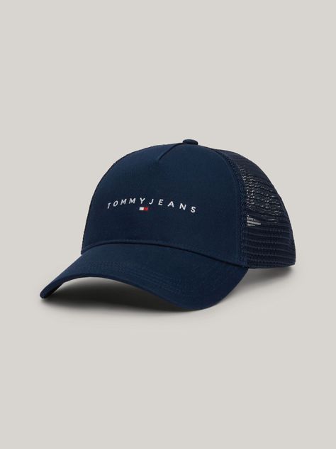 Jockey Trucker Con Malla Y Logo Azul Tommy Jeans-0
