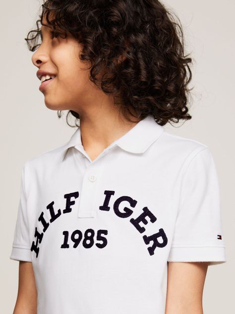 Polo Con Logo Monotipo YBR Blanco Tommy Hilfiger-3