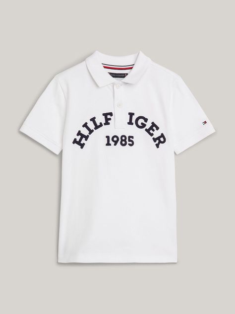 Polo Con Logo Monotipo YBR Blanco Tommy Hilfiger-4