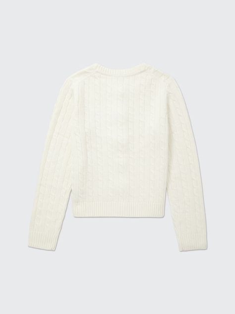 Cárdigan Adaptive Con Botones Blanco Tommy Hilfiger-1