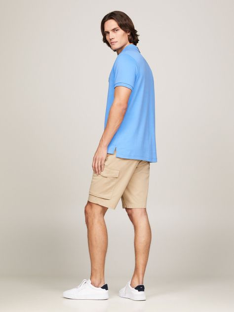 Polo Interlock Monogram Celeste Tommy Hilfiger-2
