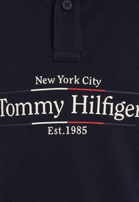Polo Icon De Corte Regular Azul Tommy Hilfiger-3