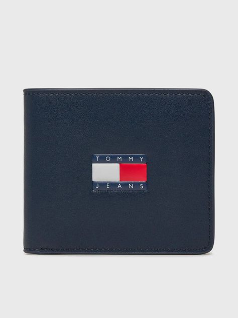 Billetera Heritage Plegable Azul Tommy Jeans-0