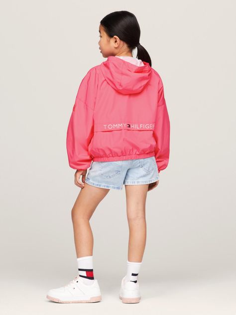 Cortavientos Hoodie Essential Rosado Tommy Hilfiger-2