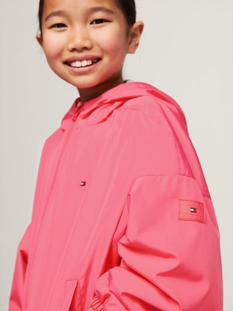 Cortavientos Hoodie Essential Rosado Tommy Hilfiger-3