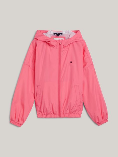 Cortavientos Hoodie Essential Rosado Tommy Hilfiger-4