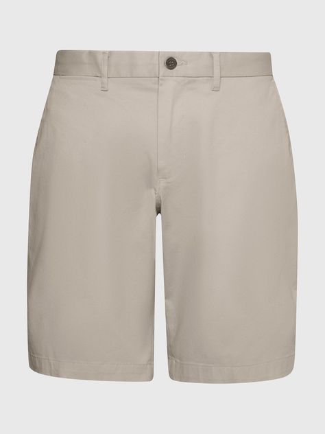 Short Essential 1895 De Algodón Beige Tommy Hilfiger-4