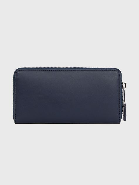 Billetera Essential Con Cremallera Azul Tommy Jeans-1