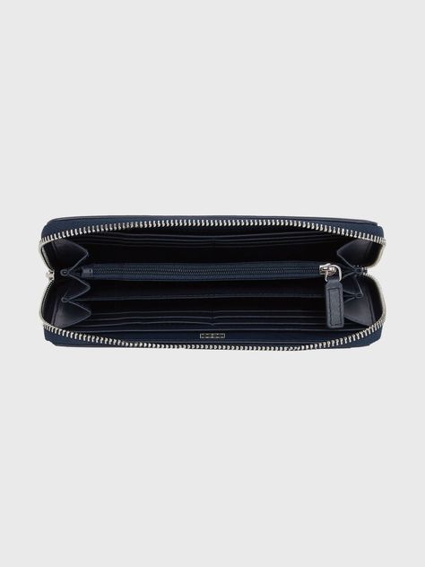 Billetera Essential Con Cremallera Azul Tommy Jeans-2