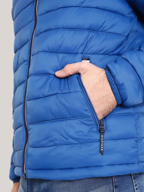 Parka Weight Quilted Azul Tommy Hilfiger-4