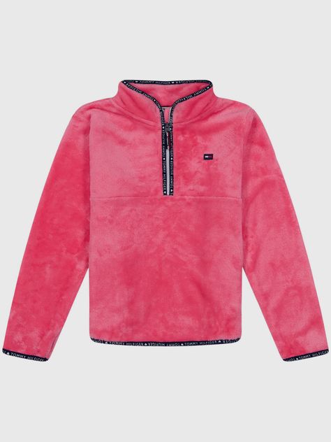 Polerón Ultra Soft  Con Cierre Rosado Tommy Hilfiger-0