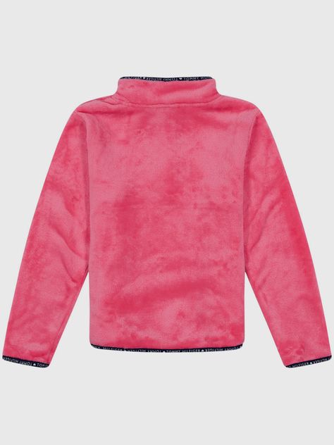 Polerón Ultra Soft  Con Cierre Rosado Tommy Hilfiger-1
