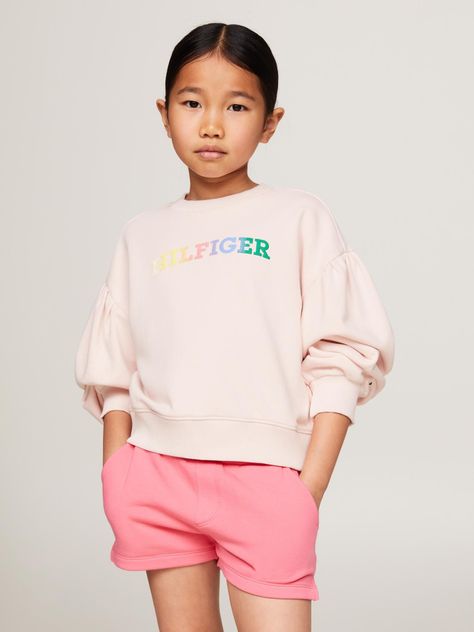 Poleron Manga Globo Multicolor Tommy Hilfiger-0