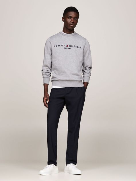 Polerón Established 1985 Gris P91 Tommy Hilfiger-1
