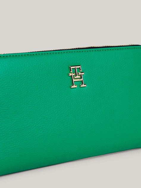 Billetera Essential Con Cierre Verde Tommy Hilfiger-2