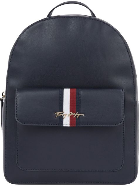 Mochila Corporate Con Logo Azul Tommy Hilfiger-0