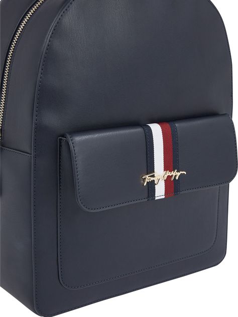 Mochila Corporate Con Logo Azul Tommy Hilfiger-2