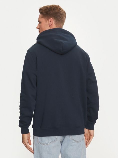 Polerón Hoodie Con Logo Bordado Azul Tommy Jeans-2