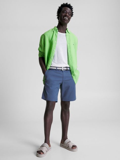 Short Essential 1895 Azul Tommy Hilfiger-1