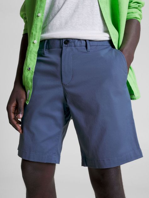Short Essential 1895 Azul Tommy Hilfiger-0