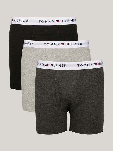 Pack De 3 Boxer Con Logo Multicolor Tommy Hilfiger-0