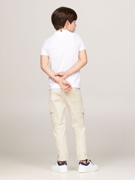 Polera C-Neck Con Logo Icon Blanco Tommy Hilfiger-2
