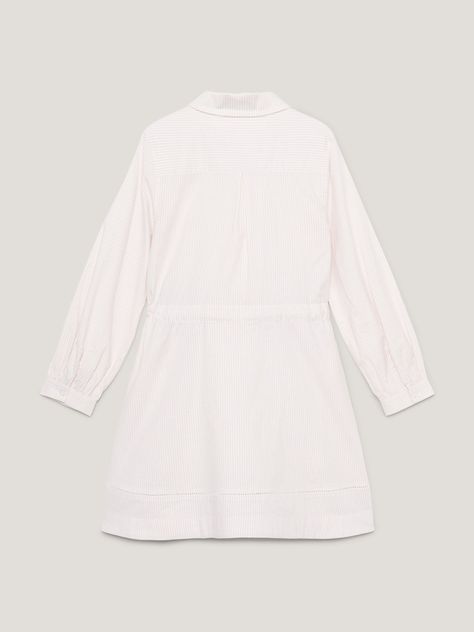 VESTIDO ESSENTIAL RAYAS ITHACA BLANCO TOMMY HILFIGER-1