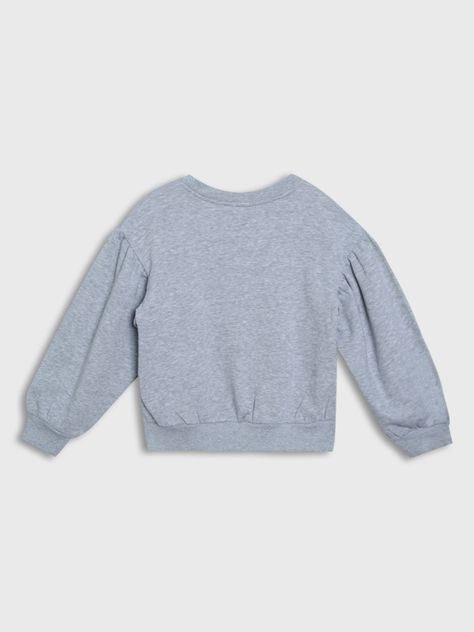 POLERÓN MANGAS AGLOBADAS GRIS TOMMY HILFIGER-1