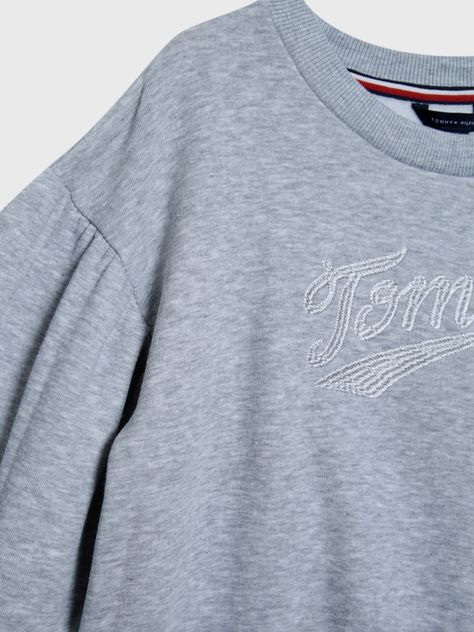 POLERÓN MANGAS AGLOBADAS GRIS TOMMY HILFIGER-2