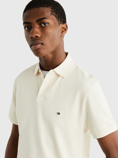 Polo Im 1985 Regular Fit Beige Tommy Hilfiger-3