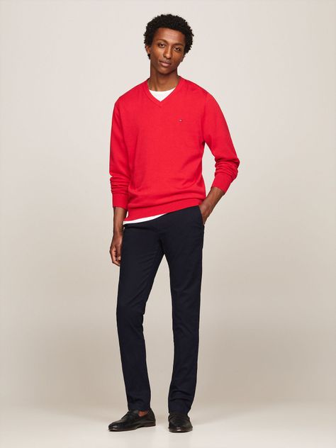 Pantalón Chino Bleecker Azul Tommy Hilfiger-0