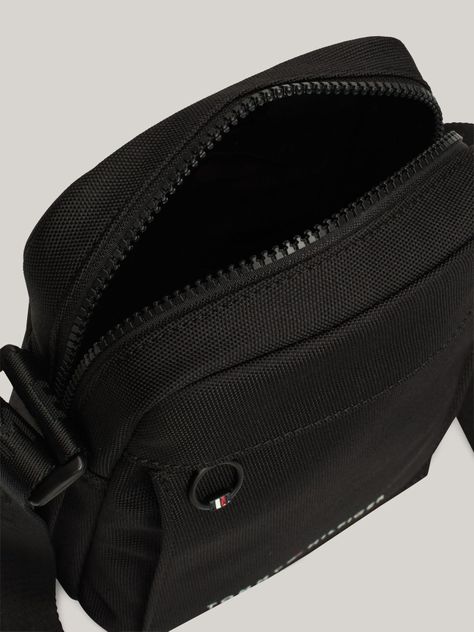 Bolso Reporter Solid Con Logo Negro Tommy Hilfiger-3