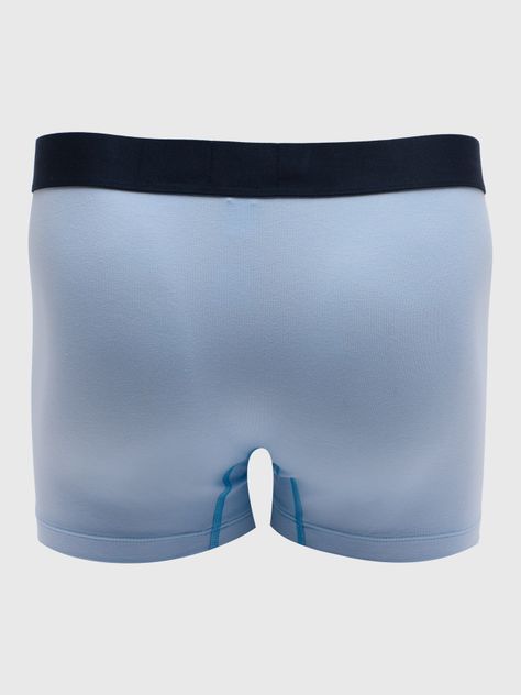 Trunk Solid Con Logo En La Cintura Celeste Tommy Hilfiger-1