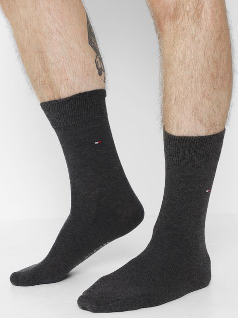 Pack De 2 Pares De Socks Rombos Gris Tommy Hilfiger-2
